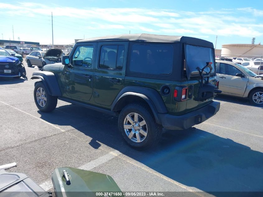 2021 JEEP WRANGLER UNLIMITED WILLYS SPORT 4X4 - 1C4HJXDG1MW774423