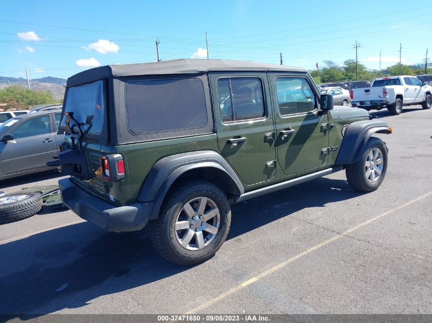 2021 JEEP WRANGLER UNLIMITED WILLYS SPORT 4X4 - 1C4HJXDG1MW774423