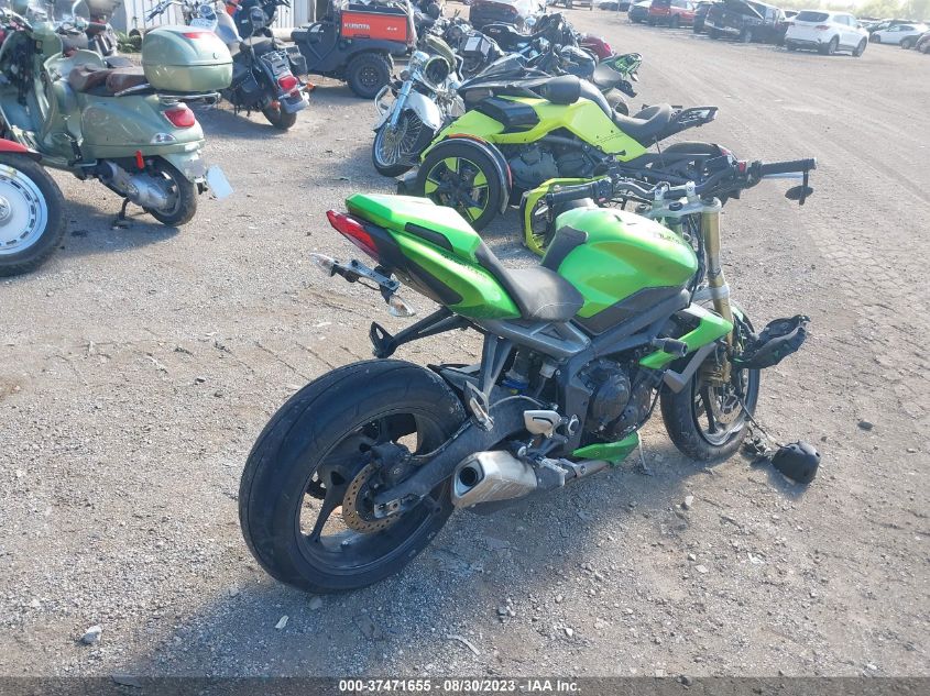 2014 TRIUMPH MOTORCYCLE STREET TRIPLE SMTL02NEXET607253