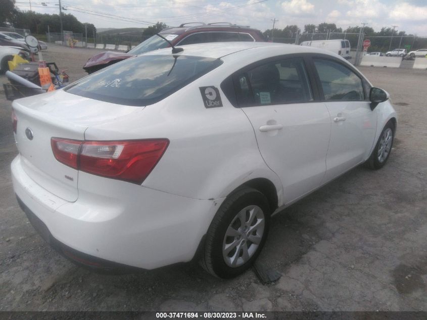 2015 KIA RIO LX - KNADM4A33F6449827