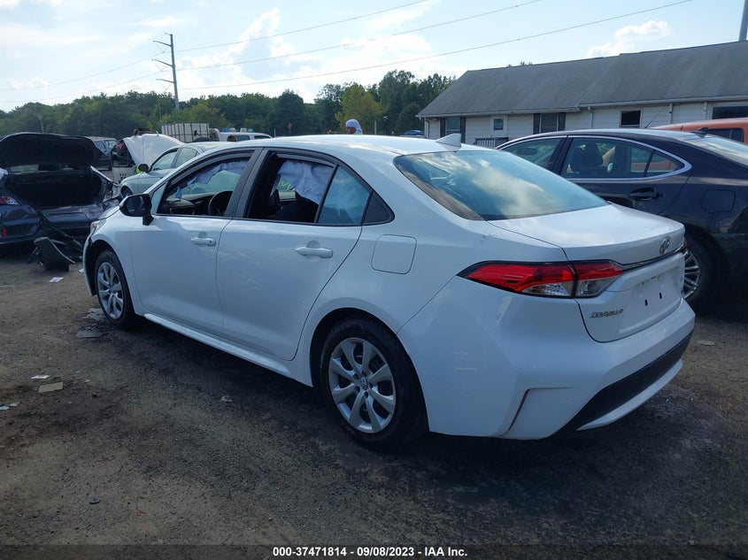 VIN 5YFEPMAE8MP224485 2021 TOYOTA COROLLA LE