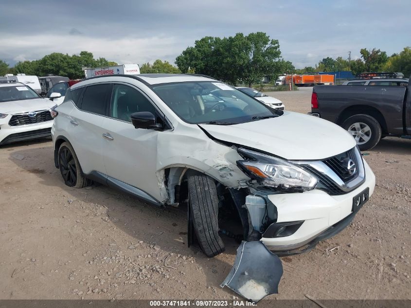 2017 NISSAN MURANO PLATINUM - 5N1AZ2MH4HN146370