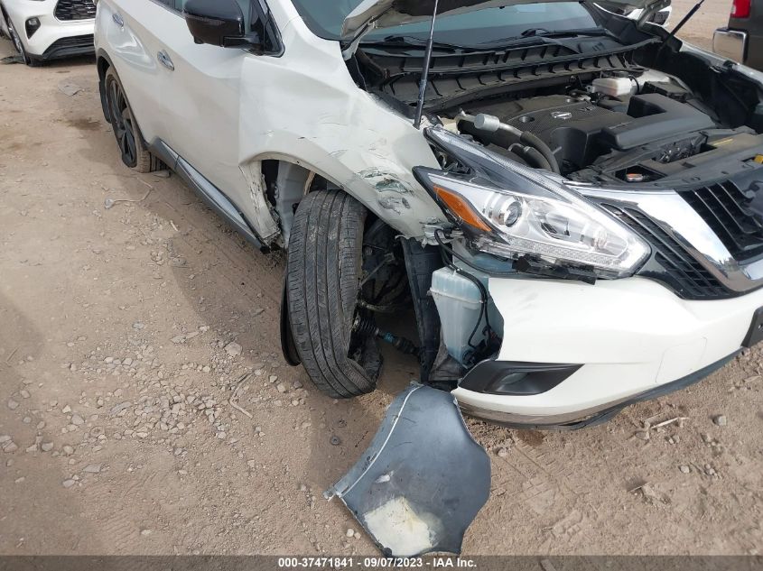 2017 NISSAN MURANO PLATINUM - 5N1AZ2MH4HN146370