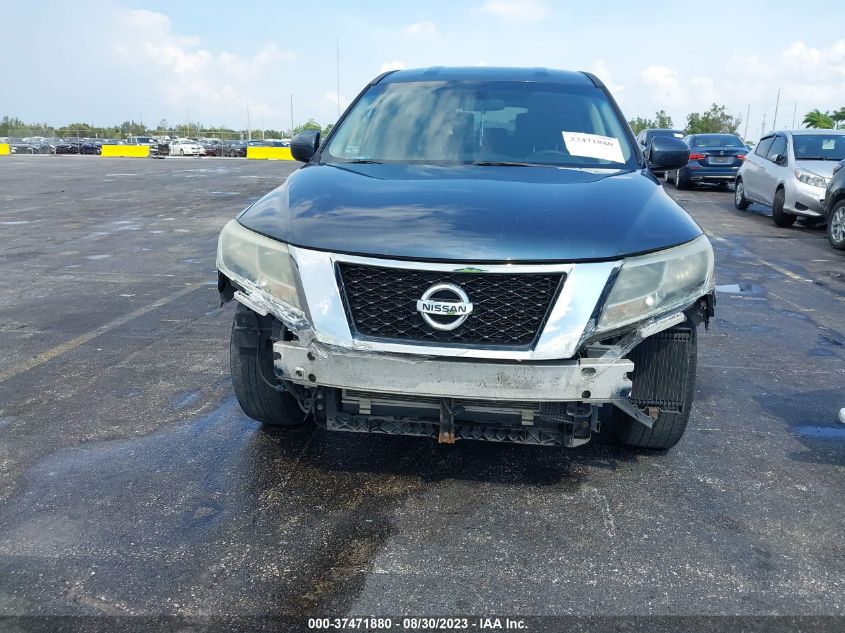 2014 NISSAN PATHFINDER S 5N1AR2MM0EC666473