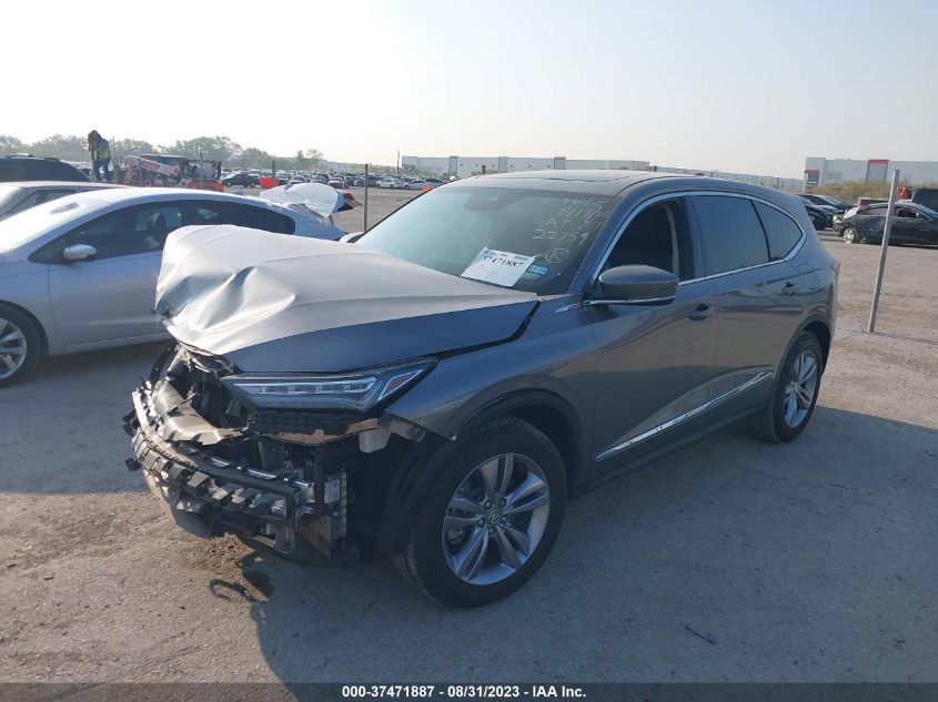 5J8YD9H31NL006424 Acura MDX  2