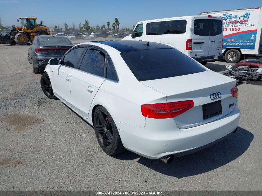 2013 AUDI A4 PREMIUM PLUS - WAUFFAFL8DN035116