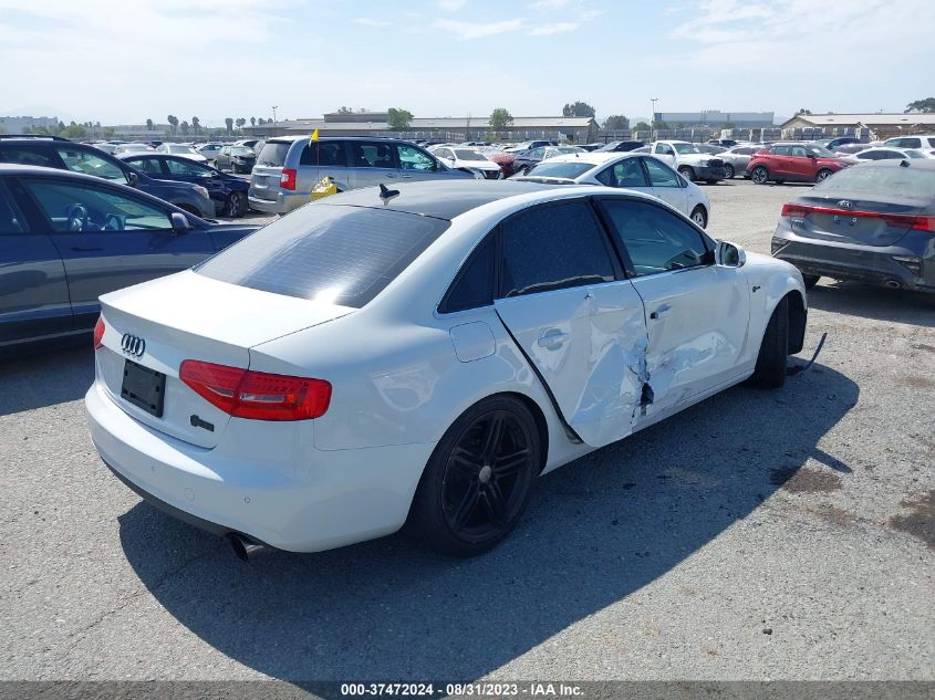 2013 AUDI A4 PREMIUM PLUS - WAUFFAFL8DN035116