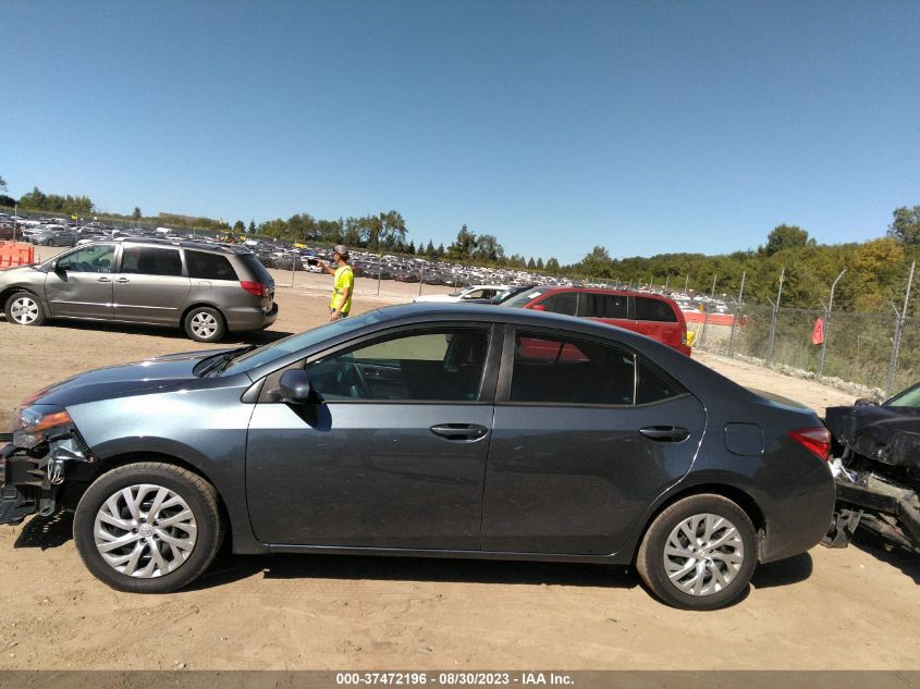 2019 TOYOTA COROLLA LE - 2T1BURHE2KC164750