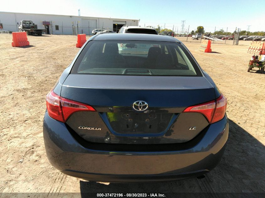 2019 TOYOTA COROLLA LE - 2T1BURHE2KC164750