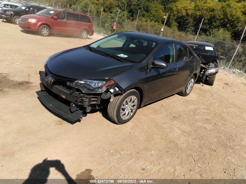 2019 TOYOTA COROLLA LE - 2T1BURHE2KC164750