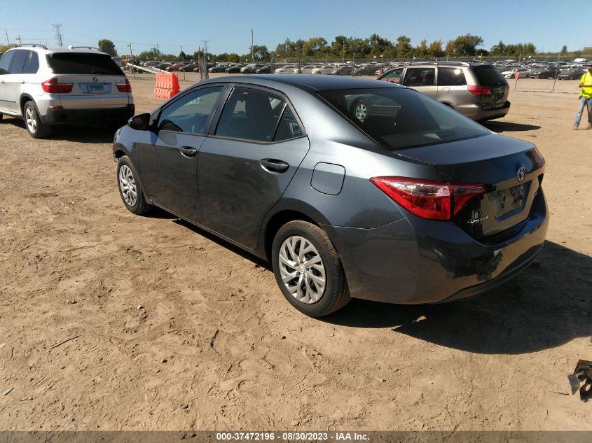 2019 TOYOTA COROLLA LE - 2T1BURHE2KC164750