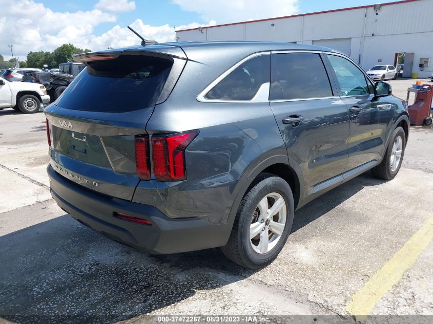 2022 KIA SORENTO LX - 5XYRG4LCXNG105971