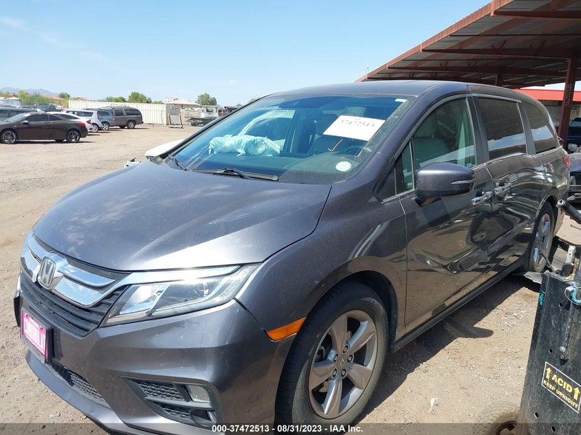 VIN 5FNRL6H71KB095840 2019 HONDA ODYSSEY EXL