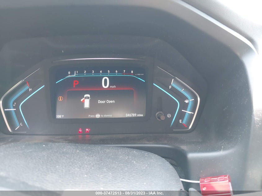 VIN 5FNRL6H71KB095840 2019 HONDA ODYSSEY EXL