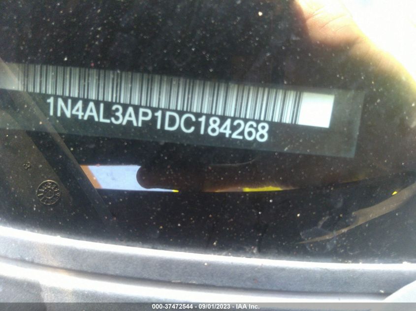 2013 NISSAN ALTIMA 2.5/S/SV/SL - 1N4AL3AP1DC184268