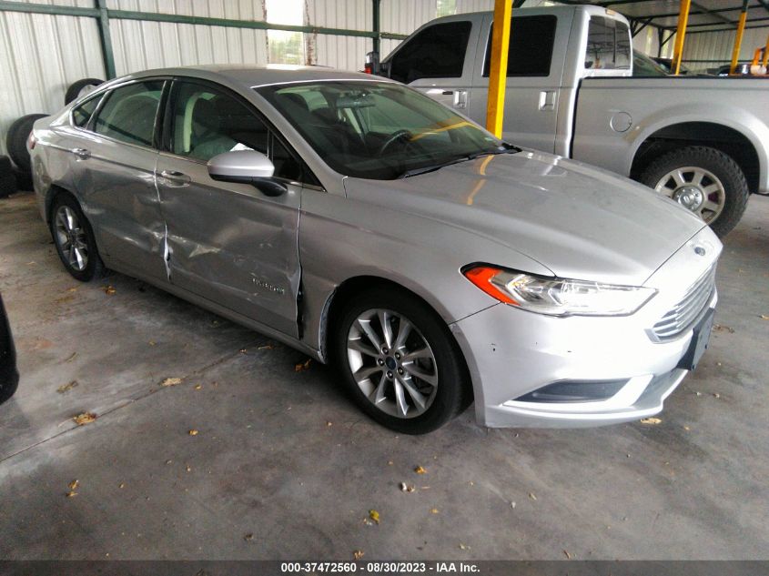 2017 FORD FUSION HYBRID SE - 3FA6P0LU1HR384943