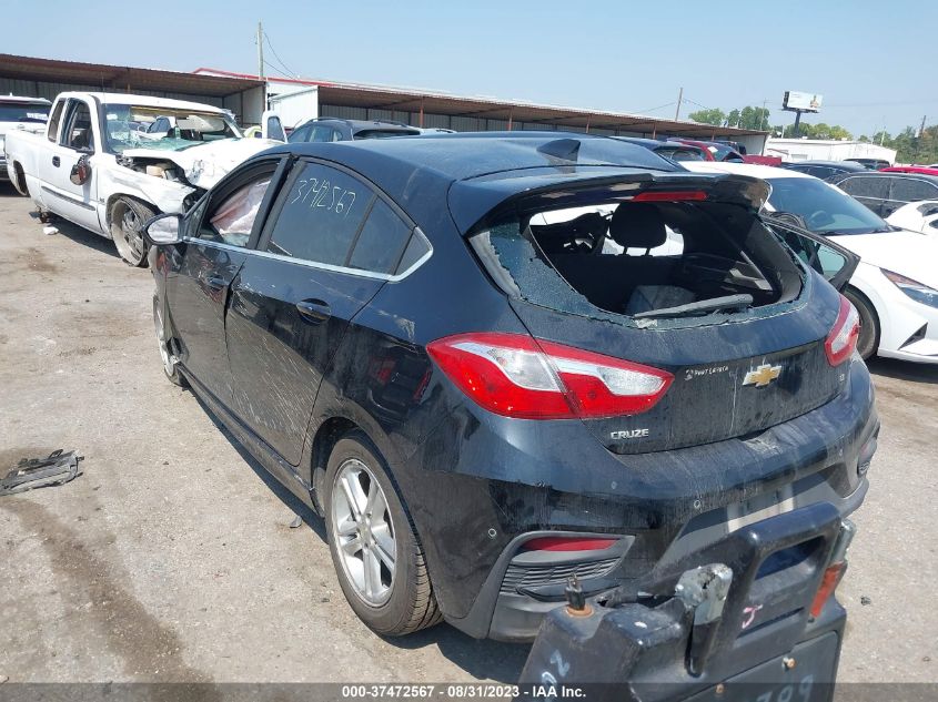 2017 CHEVROLET CRUZE LT - 3G1BE6SM9HS578379