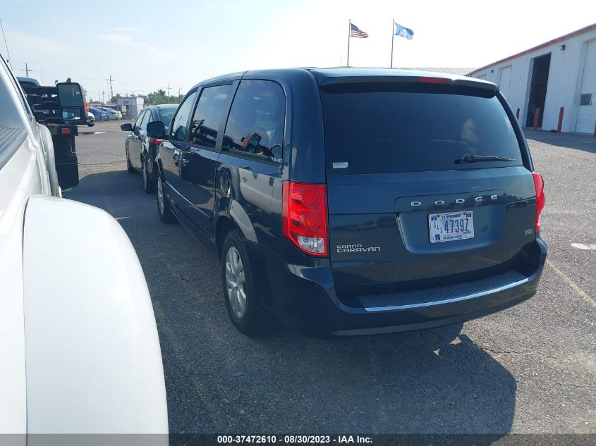 2014 DODGE GRAND CARAVAN SE - 2C4RDGBG0ER390237