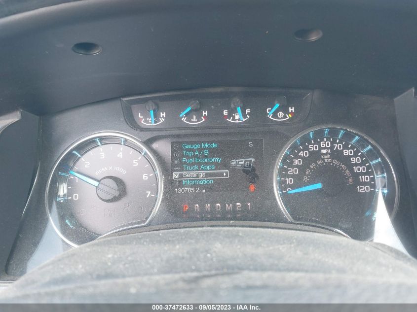 2013 FORD F-150 XL/XLT/FX4/LARIAT - 1FTFW1ET1DFD42884