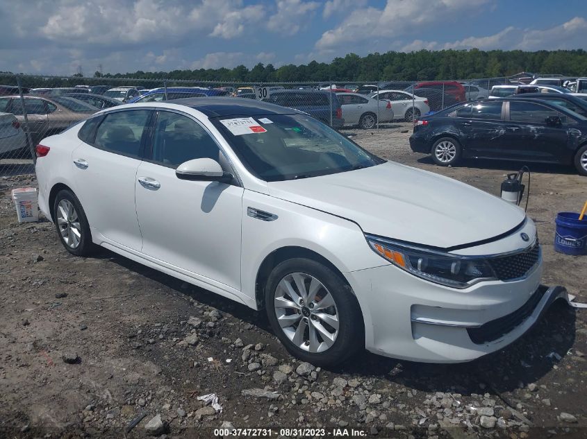 2016 KIA OPTIMA EX - 5XXGU4L34GG075308