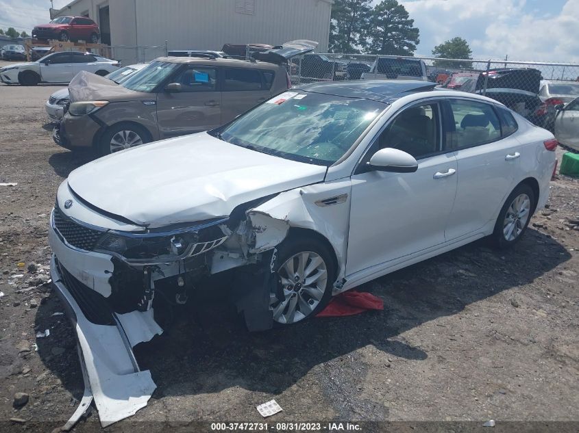 2016 KIA OPTIMA EX - 5XXGU4L34GG075308