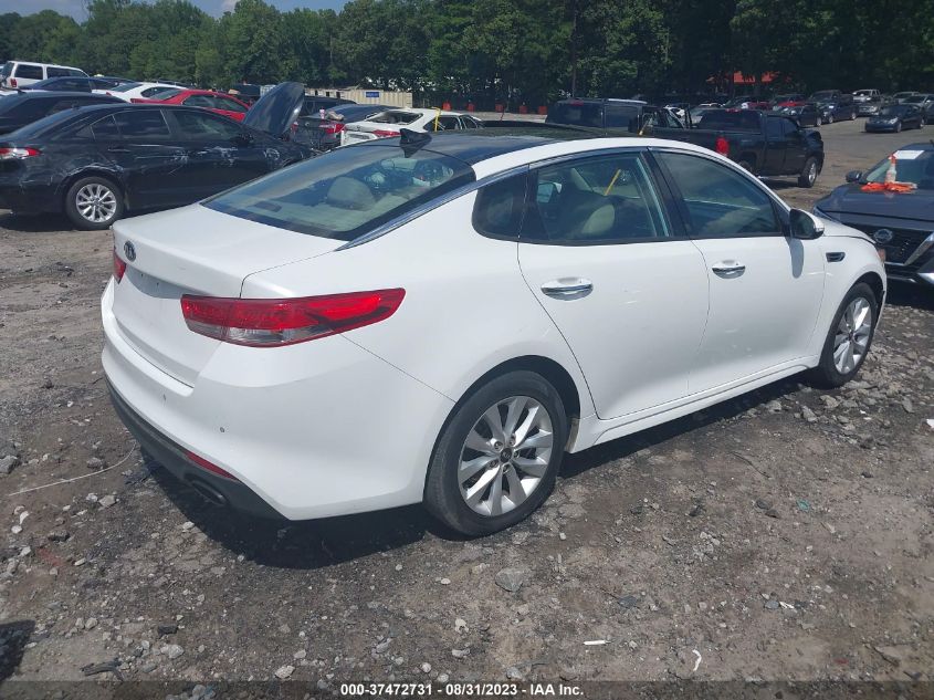 2016 KIA OPTIMA EX - 5XXGU4L34GG075308