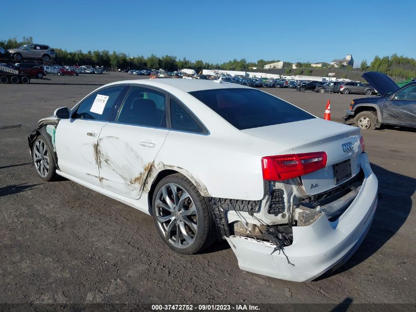 2013 AUDI A6 3.0T PRESTIGE - WAUHGAFC3DN068286