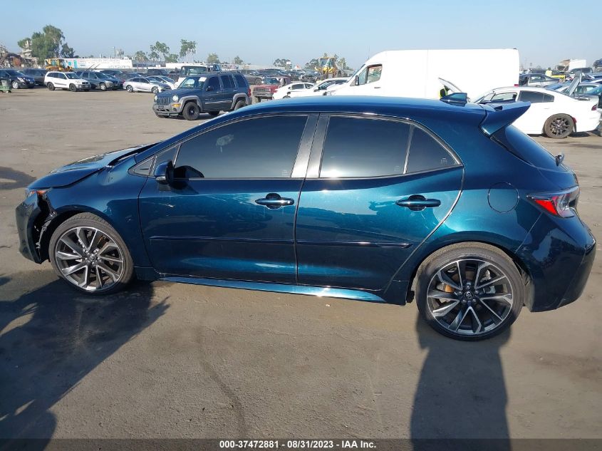 2019 TOYOTA COROLLA HATCHBACK SE/XSE JTNK4RBE2K3028289