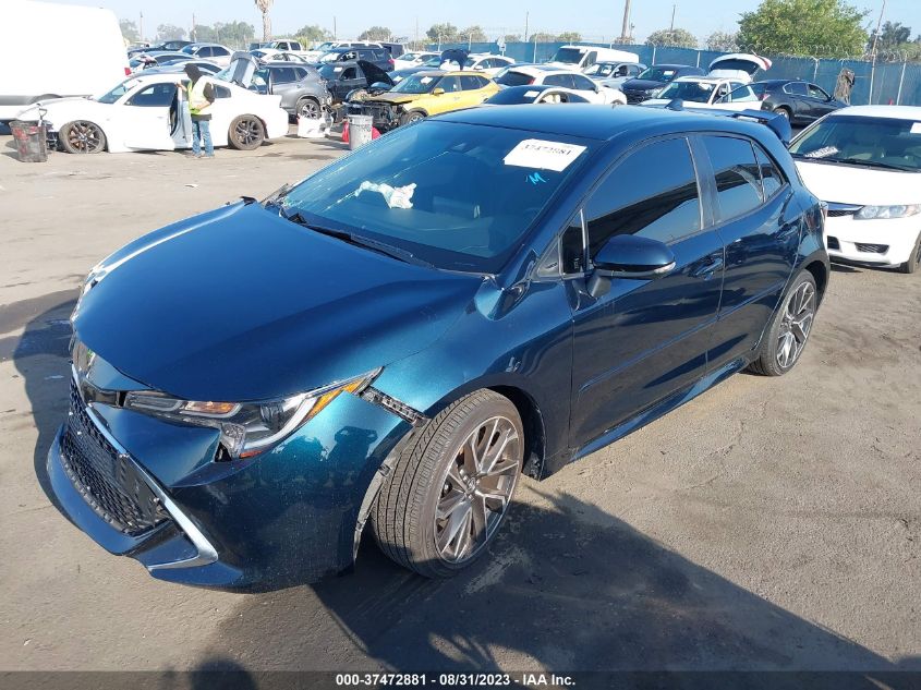 2019 TOYOTA COROLLA HATCHBACK SE/XSE JTNK4RBE2K3028289