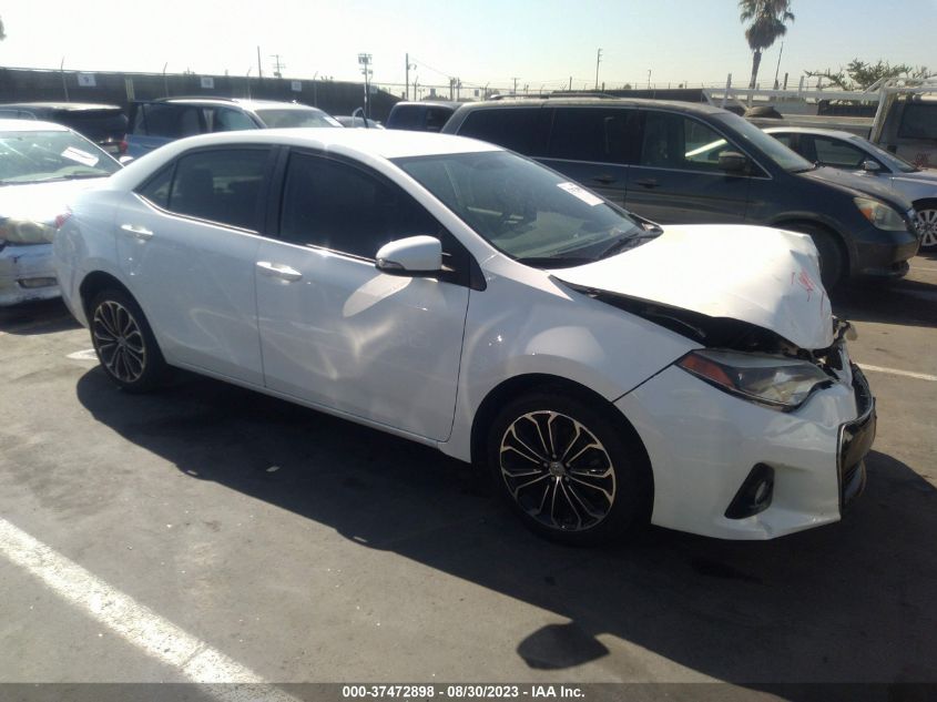 2015 TOYOTA COROLLA L/LE/LE PLS/PRM/S/S PLS - 5YFBURHE1FP362886