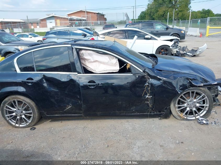 2013 INFINITI G37 SEDAN JOURNEY - JN1CV6AP5DM725205