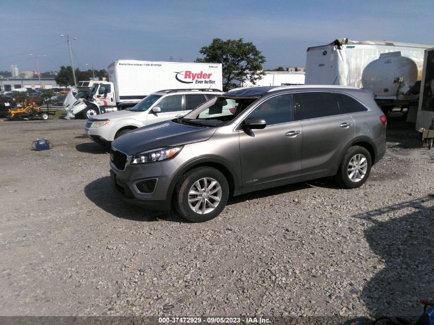 2017 KIA SORENTO LX V6 - 5XYPGDA54HG325204