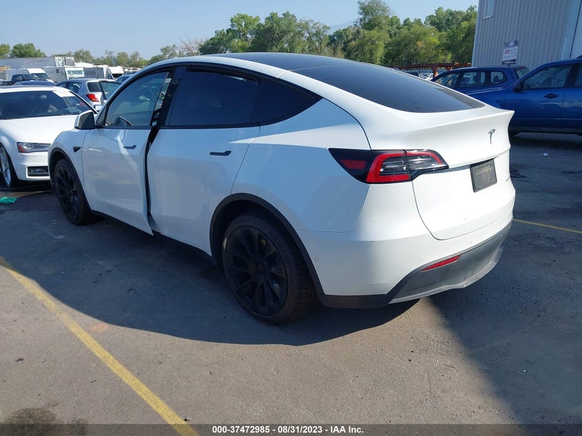 VIN 5YJYGDEE8MF212856 2021 TESLA MODEL Y LONG RANGE