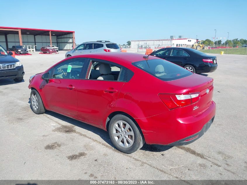 2014 KIA RIO LX - KNADM4A35E6370934