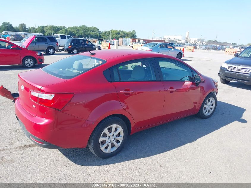 2014 KIA RIO LX - KNADM4A35E6370934