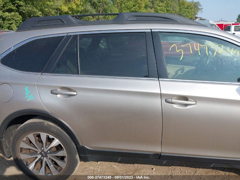 2016 SUBARU OUTBACK 2.5I LIMITED - 4S4BSBNC3G3300928