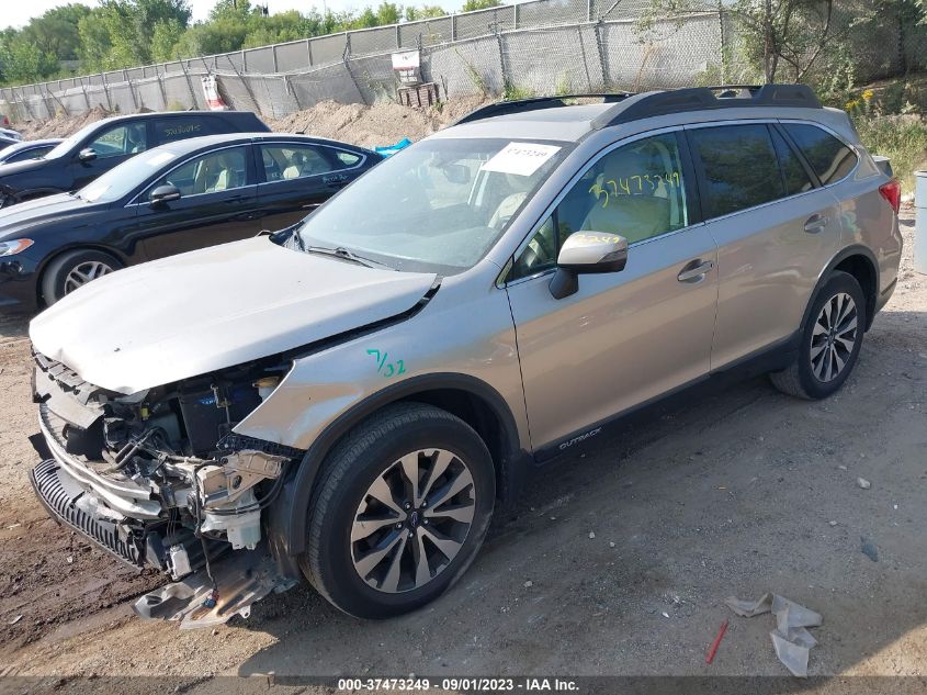 2016 SUBARU OUTBACK 2.5I LIMITED - 4S4BSBNC3G3300928