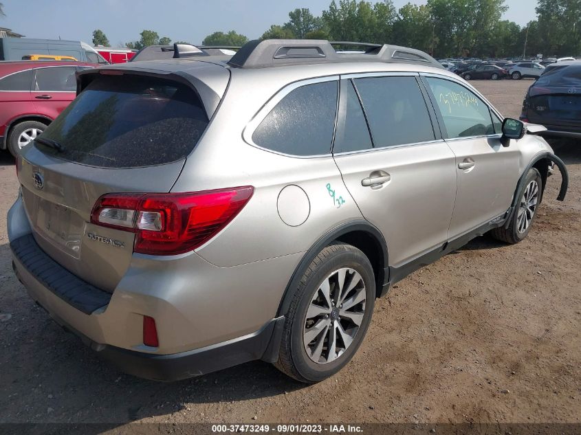 2016 SUBARU OUTBACK 2.5I LIMITED - 4S4BSBNC3G3300928