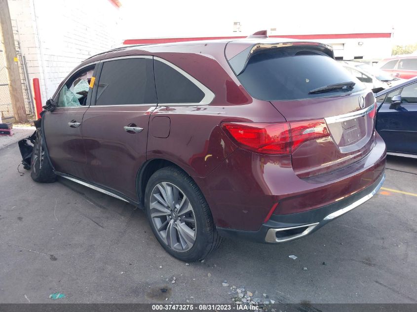 2018 ACURA MDX TECHNOLOGY - 5J8YD4H55JL011270