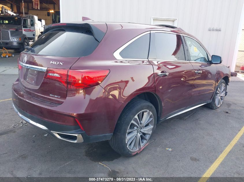 2018 ACURA MDX TECHNOLOGY - 5J8YD4H55JL011270