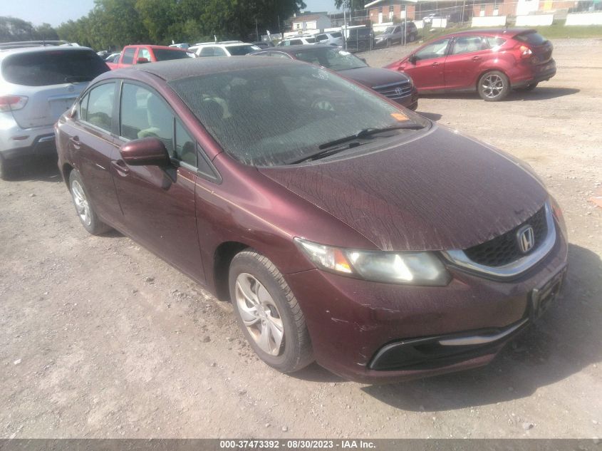 2014 HONDA CIVIC SEDAN LX - 19XFB2F58EE241113