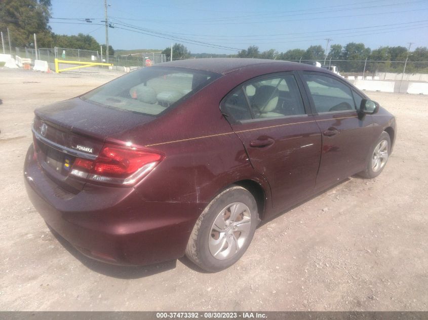 2014 HONDA CIVIC SEDAN LX - 19XFB2F58EE241113