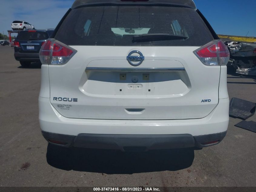 2016 NISSAN ROGUE S/SL/SV - KNMAT2MV8GP670684