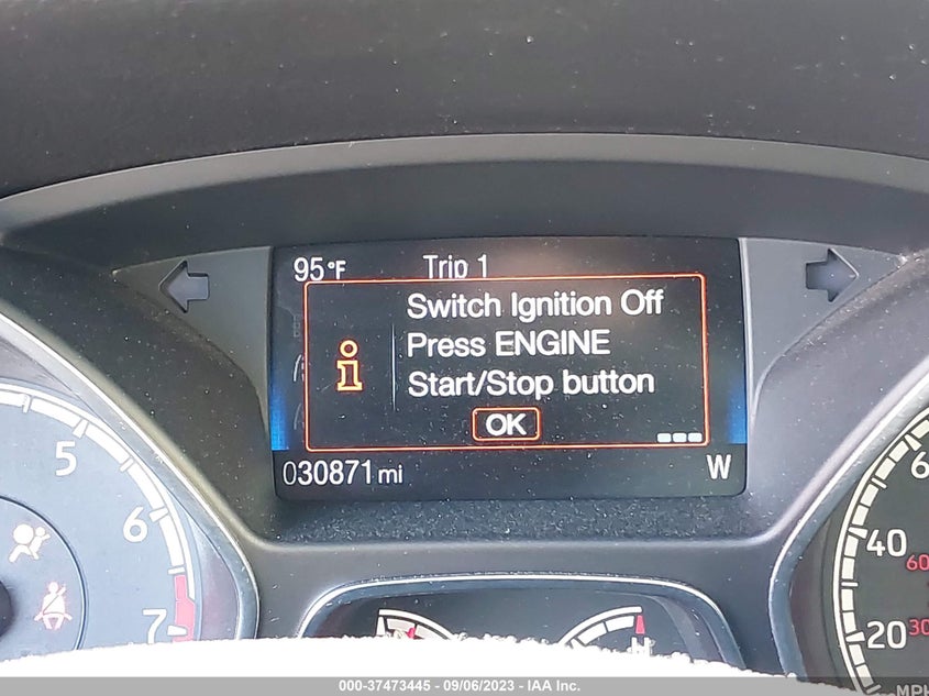 VIN 1FADP3L90HL326826 2017 FORD FOCUS ST