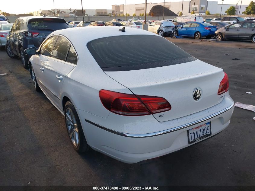 2015 VOLKSWAGEN CC SPORT - WVWBP7AN2FE801466