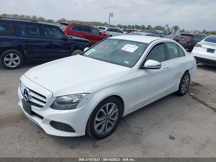 VIN 55SWF4JB2HU220803 2017 MERCEDES-BENZ C-CLASS C 300