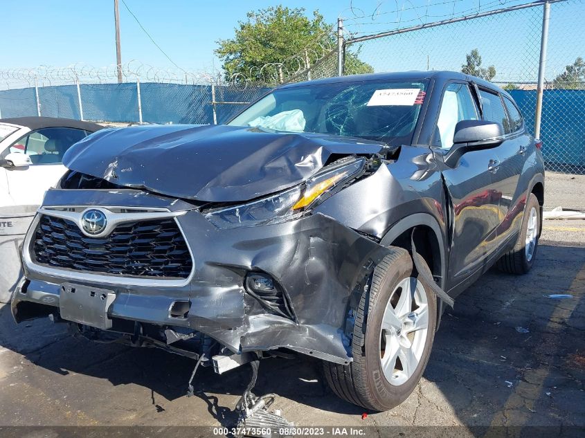 2021 TOYOTA HIGHLANDER L/LE - 5TDZZRAH8MS039959