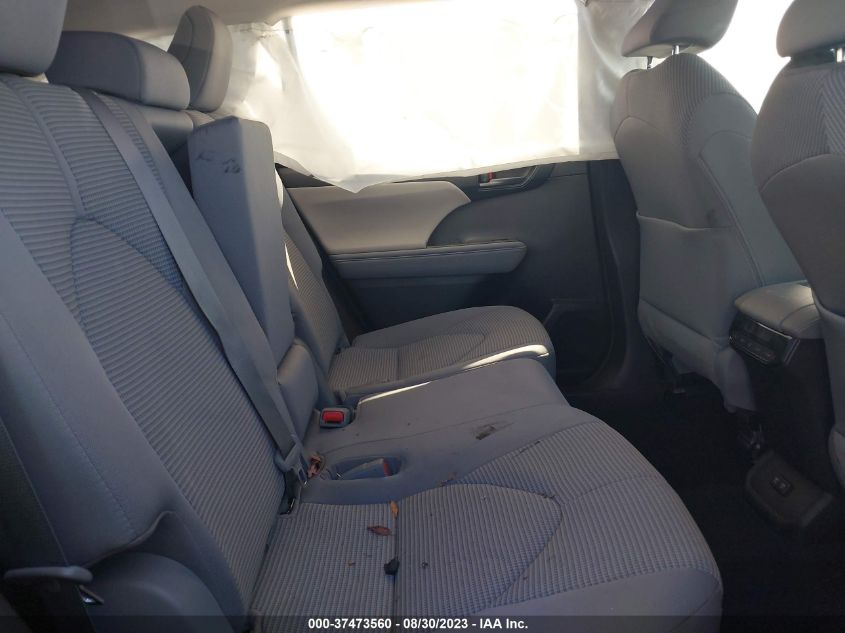 2021 TOYOTA HIGHLANDER L/LE - 5TDZZRAH8MS039959