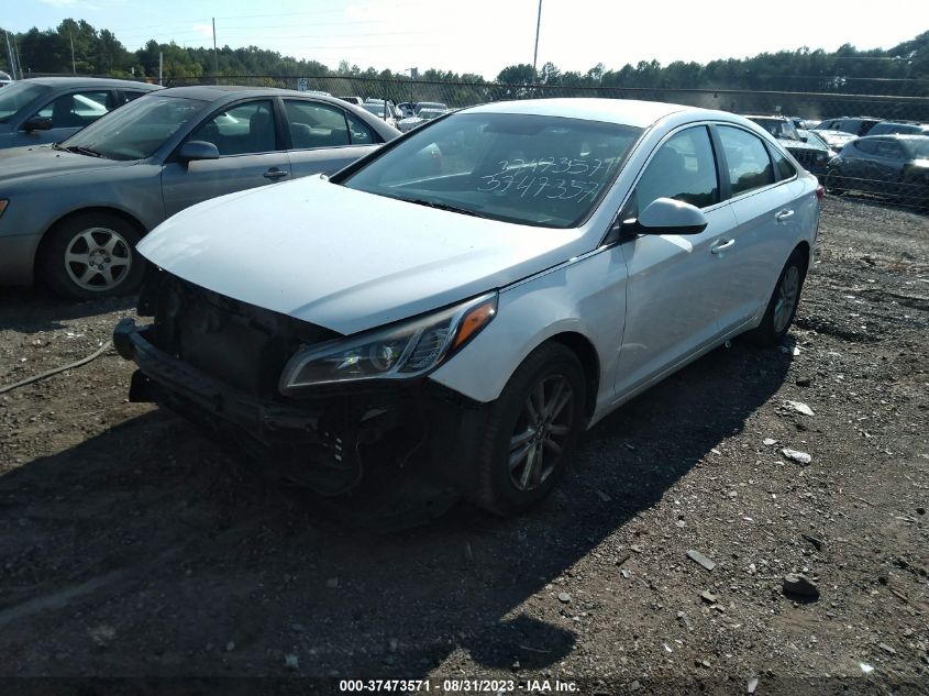 2015 HYUNDAI SONATA 2.4L SE - 5NPE24AF3FH060036