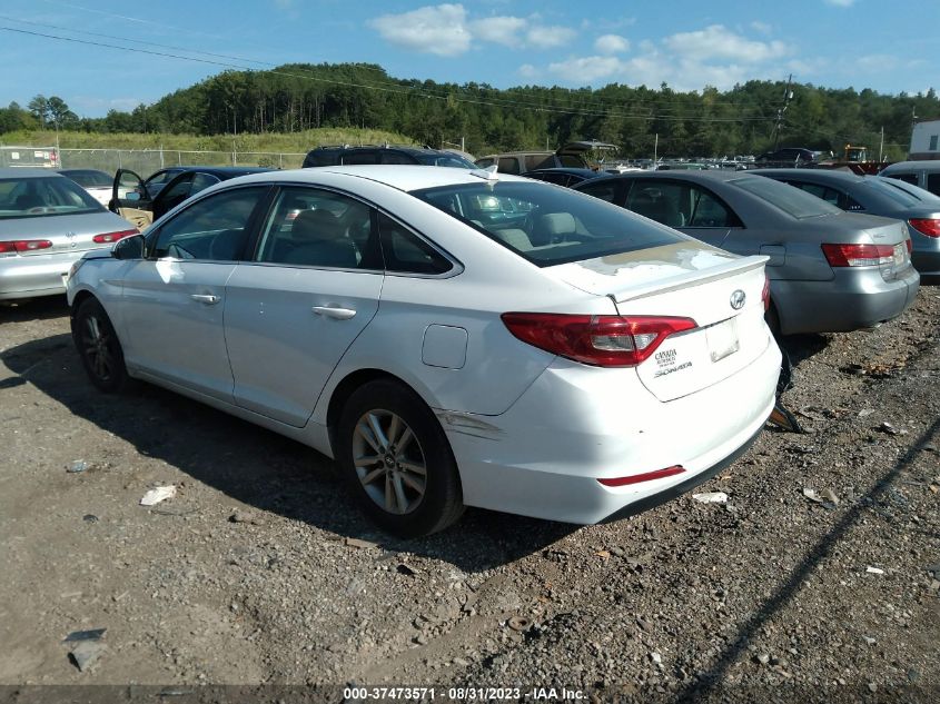 2015 HYUNDAI SONATA 2.4L SE - 5NPE24AF3FH060036